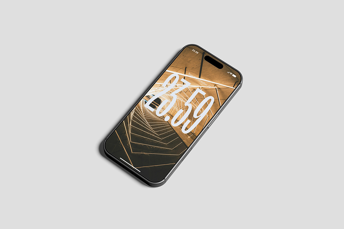 Phone Mockup, an iPhone Mockup by Pikachudesign (Photo 2 of 5)