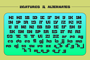 Sakina - Bold Ligature Display Font, a Sans Serif Font by Surplus Type Co (Thumbnail 2 of 9)