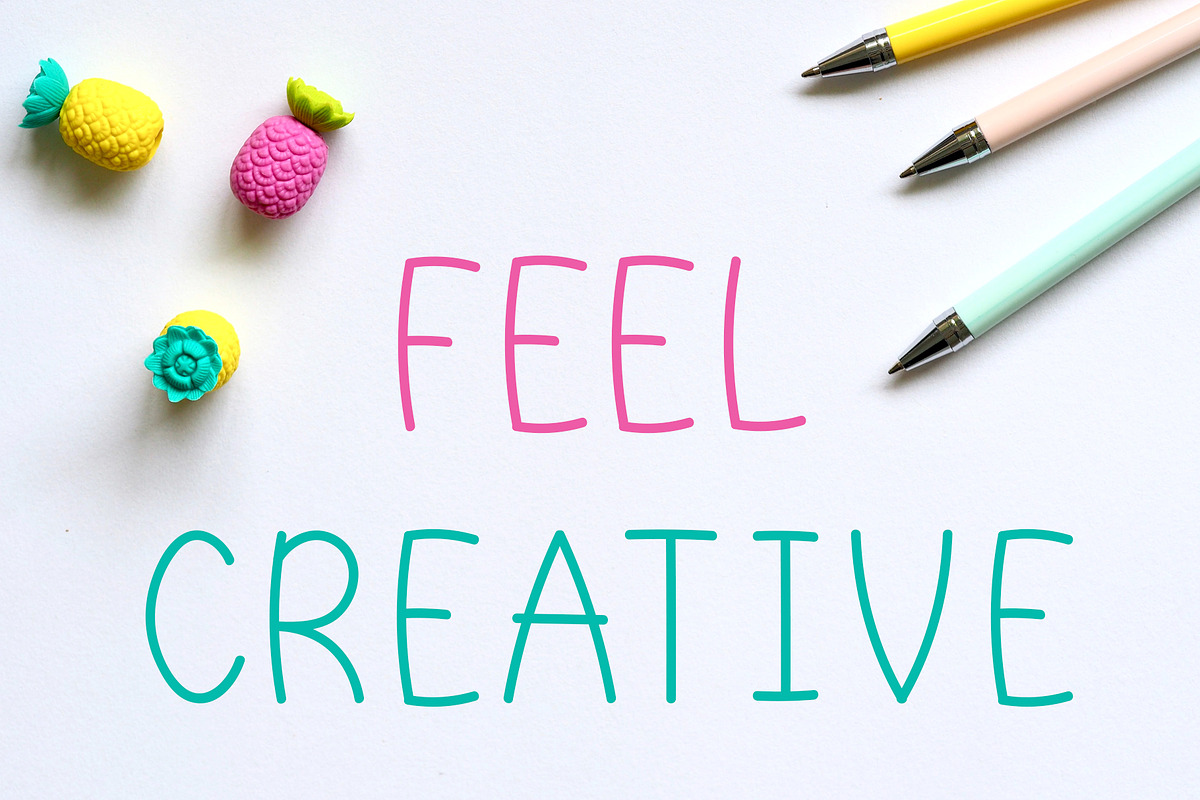 Imagine Zany: a playful font preview 6