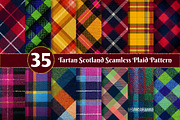 Tartan Scotland Plaid Pattern, a Texture Illustration by Dream Creation (Thumbnail 1 of 6)