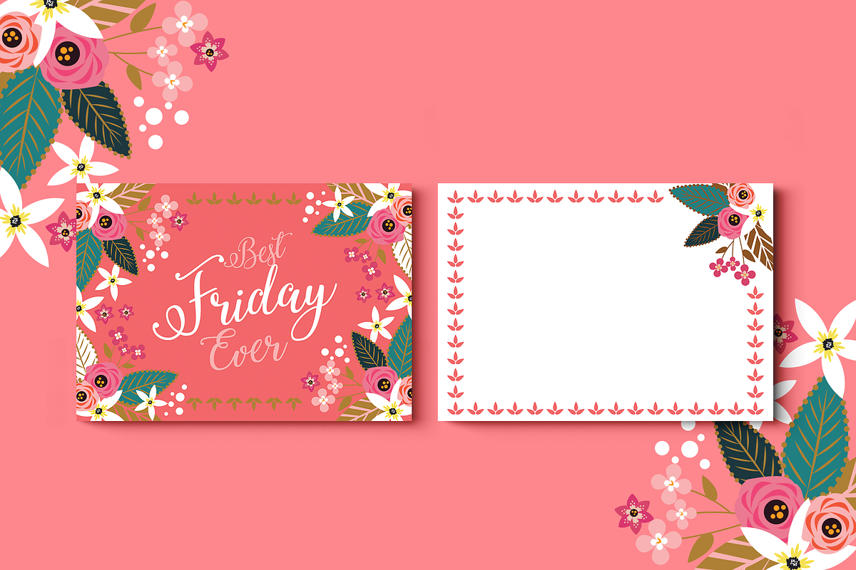 Floral Card Collection-45 files, a Card Template by Werlang Paper (Photo 13 of 43)