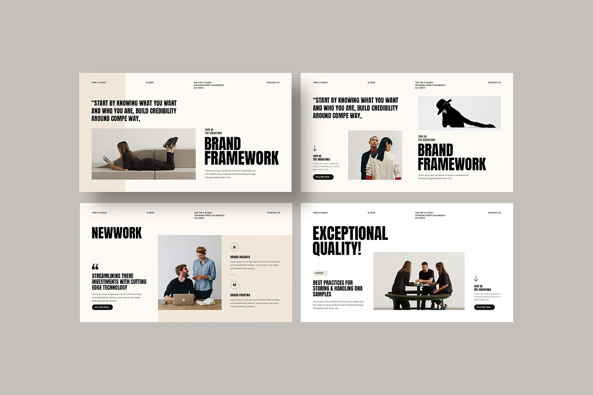 Brand Strategy Presentation, a Presentation Template by KreateTribe (Photo 5 of 8)