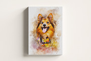Custom Watercolor Pet Template, an Action Add-On by MRI STUDIO (Thumbnail 11 of 23)