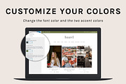 Hazel Theme • Genesis Child Theme, a WordPress Template by Code + Coconut (Thumbnail 2 of 7)