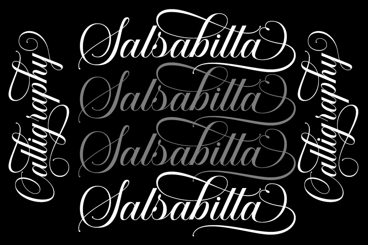 Salsabilla Calligraphy, a Script Font by IM Studio (Photo 4 of 8)