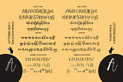 Lettering box. 8 Fonts & Extras!!!, a Script Font by Red Ink (Thumbnail 18 of 20)