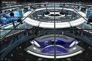 Virtual TV Studio News Set 1, an Architecture 3D Model by akerStudio (Thumbnail 44 of 57)