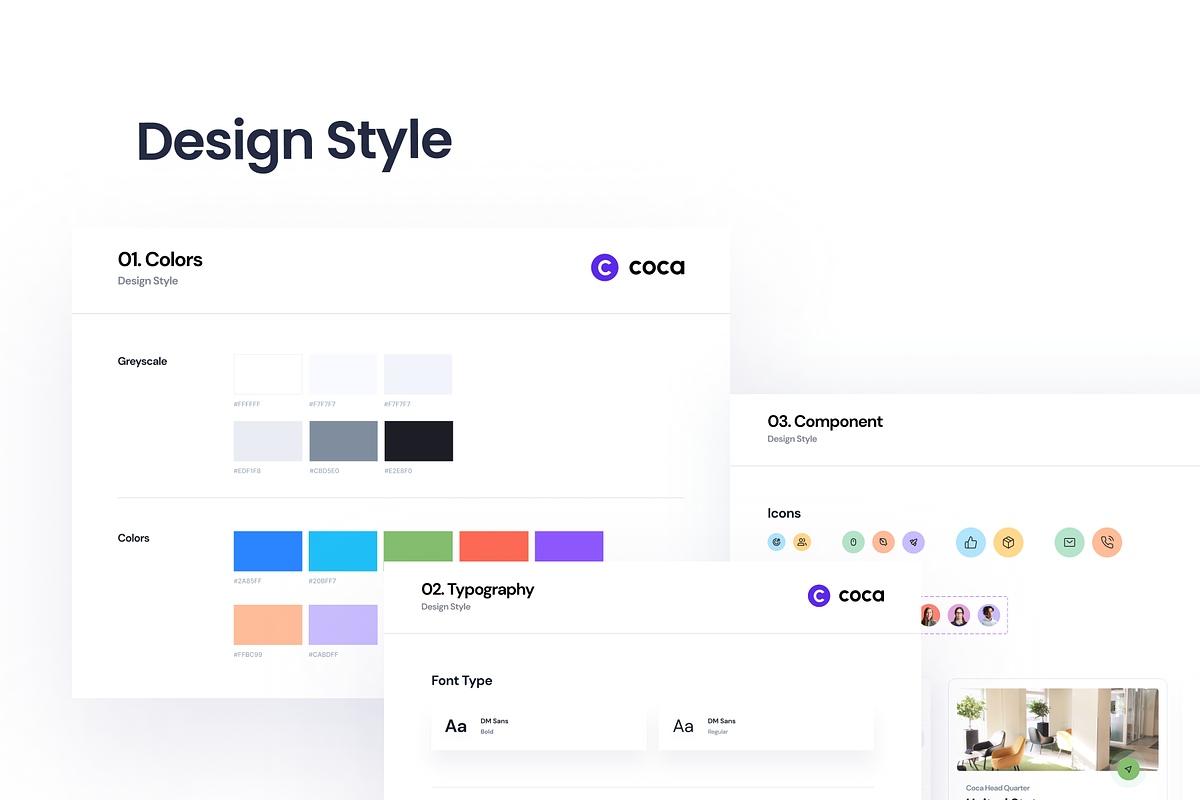 Coca - SaaS Landing Page Kit V1, an UI Kit Template by Sans Design (Photo 4 of 8)