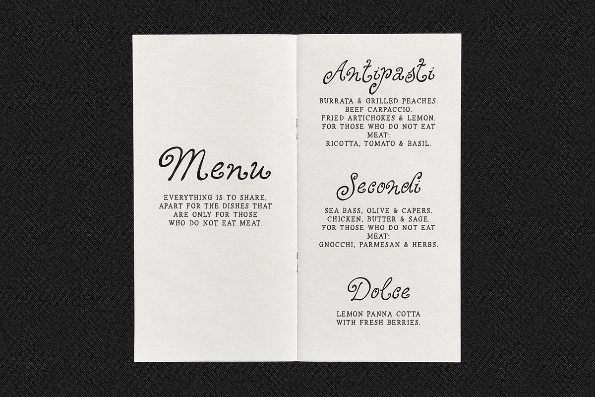 Handwritten Vintage Curly Font Duo, a Handwritten Font by Ayya Studio (Photo 7 of 16)