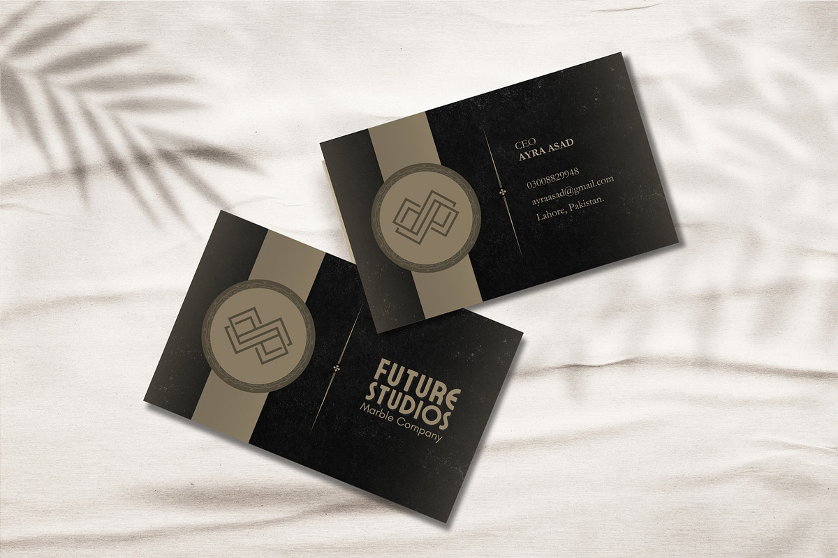 Breath taking Business Card Template, a Business Card Template by The Graphic Glow