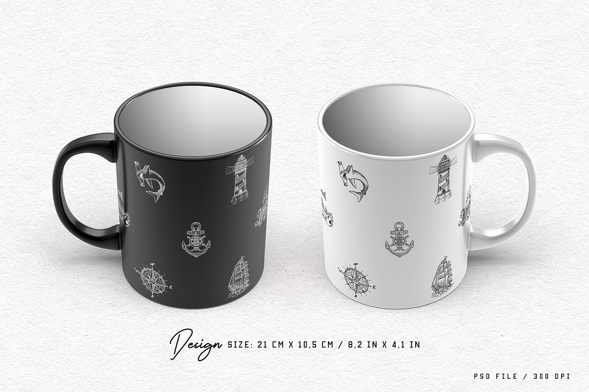 Sailor and Nautical Bundle, an Illustration by Goularte Design (Photo 7 of 9)