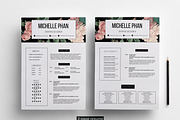 2 page resume template, a Resume Template by Chic templates (Thumbnail 2 of 4)