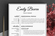 Job Resume Template Word, a Resume Template by LevelUpResume (Thumbnail 1 of 5)