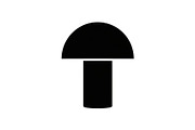 Mushroom Silhouette Bundle, an Illustration by musafir_fashion (Thumbnail 12 of 49)