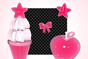 Y2K 3D Sweet Jelly Collection, an Object Graphic by JaoGam (Thumbnail 5 of 8)