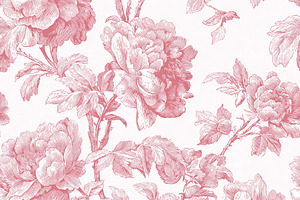Seamless pattern, seamless repeat pattern featuring antique hand, a Pattern Graphic by Anneleven