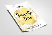 Save The Date Invite Flyer Template, a Flyer Template by Psd Templates (Thumbnail 2 of 2)