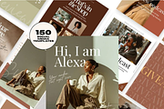 Melanin Canva Templates for IG, a Social Media Template by JOA CREATIVE LAB (Thumbnail 2 of 9)