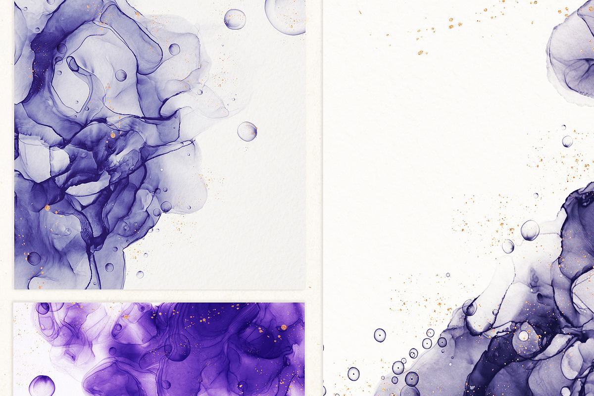 Transparency Alcohol Ink Collection, a Texture Graphic by Liquid ...