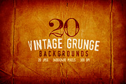 20 Vintage Subtle Grunge Backgrounds, a Texture Graphic by DesignWorkz (Thumbnail 1 of 2)