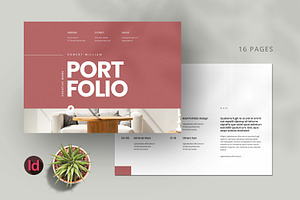Landscape Portfolio Template, a Brochure Template by Pixelpick