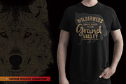 Grey Wolf - Vector illustration, an Animal Illustration by Artistic & Unique (Thumbnail 6 of 7)