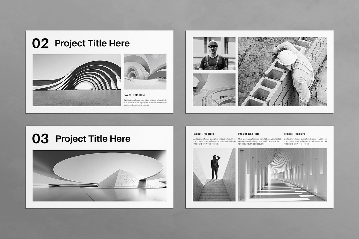 Architecture Portfolio Presentation, a Templates & Theme by E-Type (Photo 4 of 5)