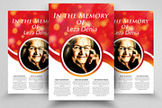 10 Memorial & Funeral Flyer Bundle, a Flyer Template by Business Flyers (Thumbnail 2 of 11)