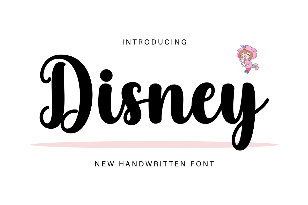 Disney, a Script Font by DN Creative (Photo 1 of 7)