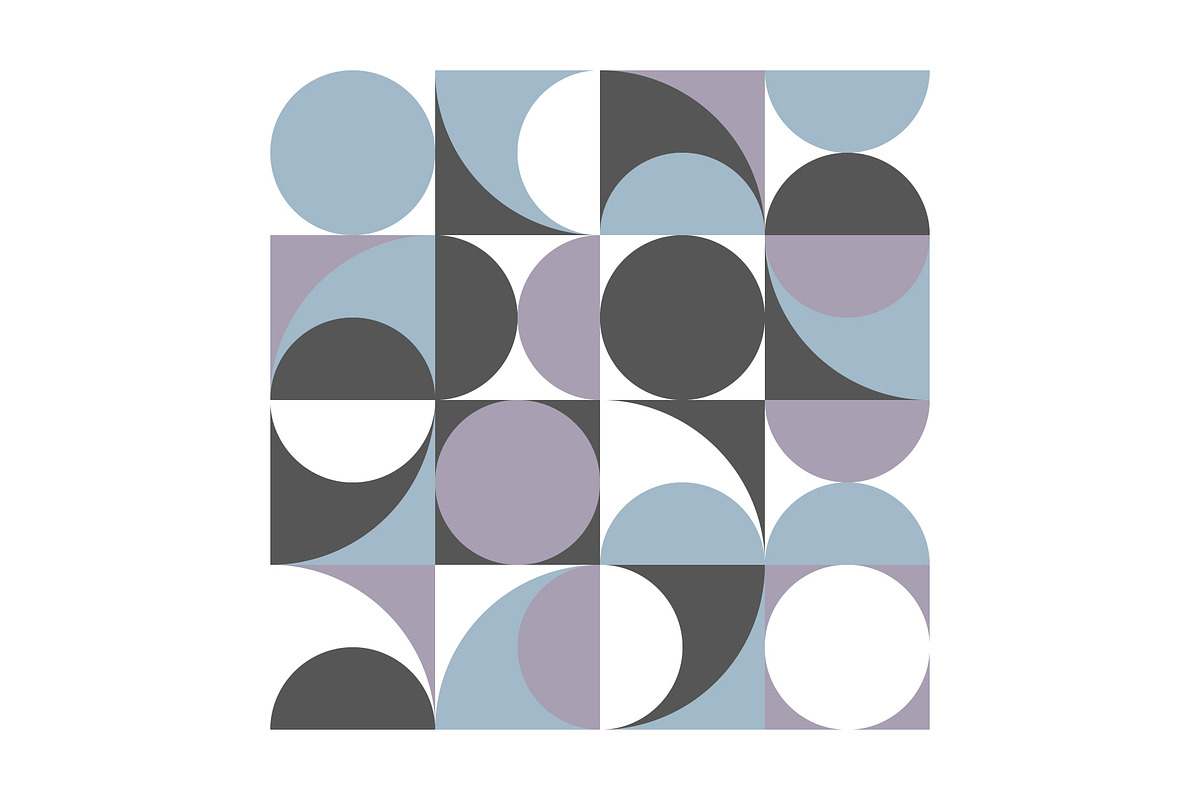 Geometric Mid Century Modern Pattern, a Pattern Graphic by Neo Geo (Photo 9 of 11)