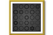 Set of Round Patterns, an Illustration by FineArtStudio (Thumbnail 1 of 2)