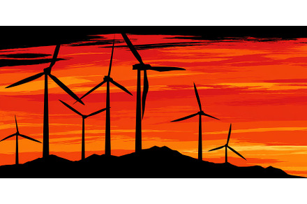 A dawn landscape features a field of, a Technology Photo by ZinetroN