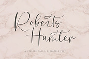 Roberts Humter, a Script Font by mightype (Thumbnail 1 of 8)