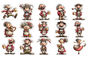 Oktoberfest Seniors PNG Clipart, a Seasonal Illustration by Nicolle's Colorful Art (Thumbnail 5 of 5)