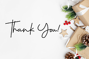 Christmas Bella Script Monoline, a Script Font by MC Creative (Thumbnail 7 of 7)