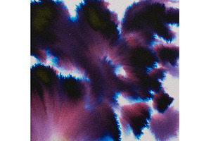 Ink blending and diffusing on paper, an Arts & Entertainment Photo by undrey