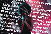 Vinomez - Graffiti Brush Font, a Font by Dhabee (Thumbnail 8 of 15)
