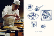 Savory Sketches & Posters, a Food Illustration by Elena Pimonova (Thumbnail 3 of 8)