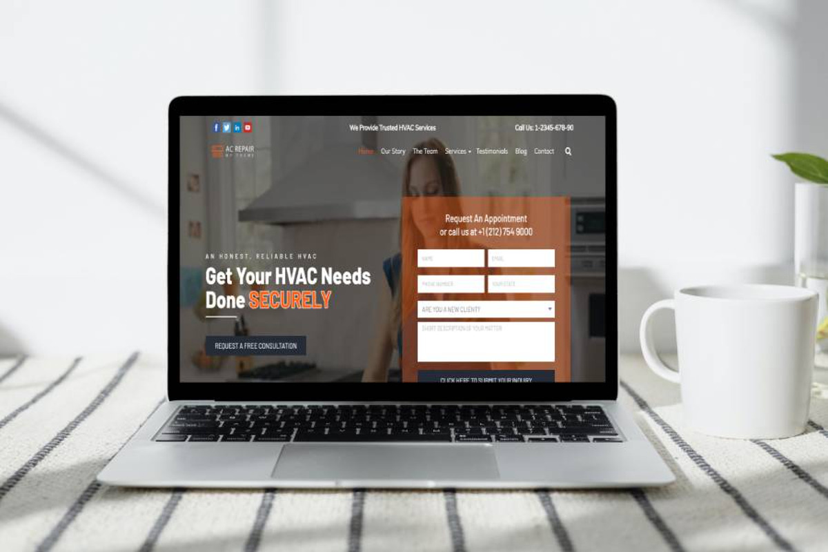 Ac Repair WordPress Theme preview 2