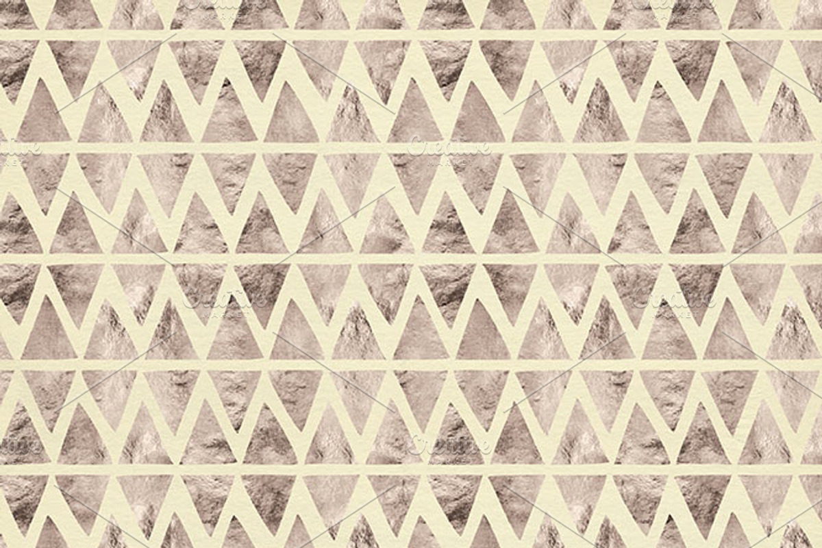 Shimmery Gold & Navy Holiday Set, a Pattern Graphic by Blixa 6 Studios (Photo 6 of 6)