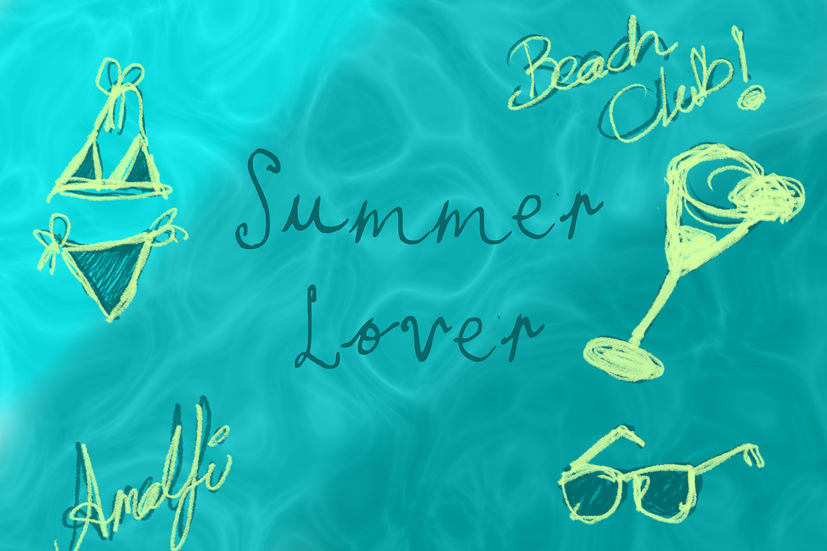 Cute Peacy Handwritten Script Font, a Handwritten Font by elif (Photo 3 of 5)