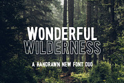 Wonderful Wilderness Font Duo, a Font by Salt & Pepper Designs (Thumbnail 1 of 8)