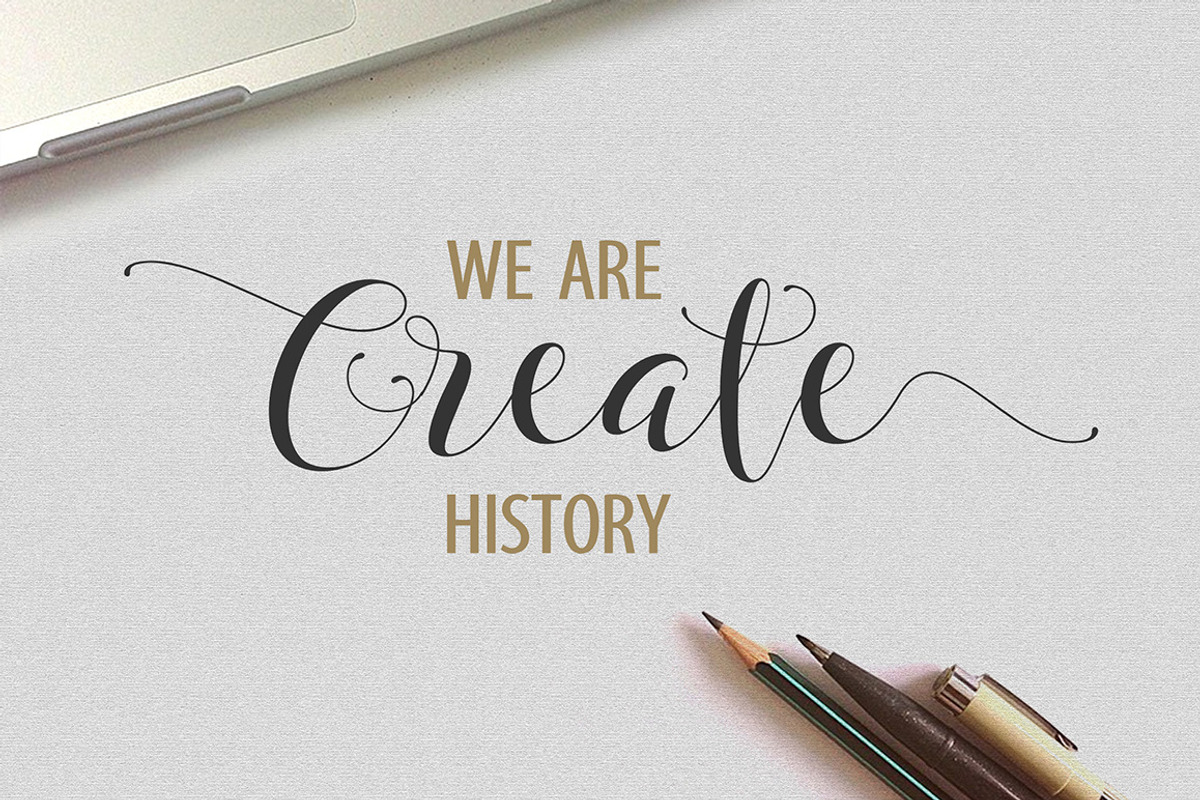 Carriescript Fonts Script+Extras+San preview 4