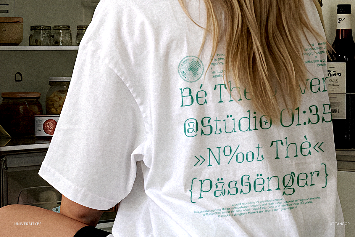 UT Tangor - A Decorative Serif, a Serif Font by Universitype (Photo 11 of 12)