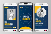 Fashion Sale Social Media Story, a Social Media Template by MightyDesign (Thumbnail 2 of 6)