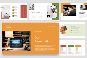 Dori : Investor Pitch Google Slides, a Presentation Template by Punkl Camp