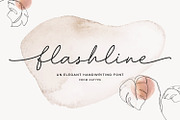 Flashline, a Script Font by Gatype (Thumbnail 1 of 10)