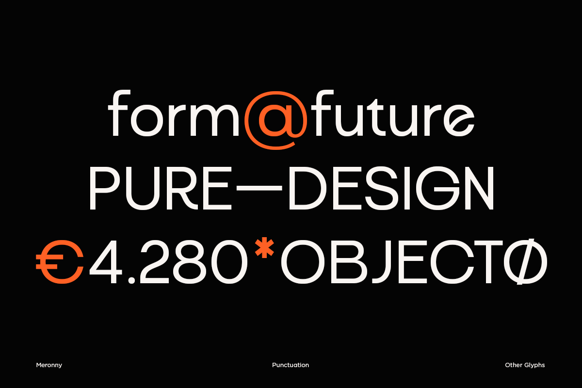 Meronny - Geometric Ligature Font, a Sans Serif Font by Say Studio (Photo 2 of 10)