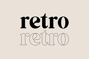 Retrospection Retro Serif Font, a Serif Font by UICreative (Thumbnail 6 of 13)