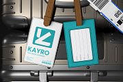 Travel Luggage Tag Mockup, an Advertising Mockup by Nathatype (Thumbnail 8 of 9)